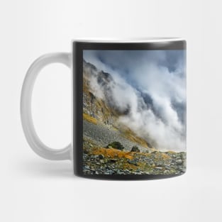 Mountains and clouds landscape Mug